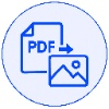 Turn your entire PDF into crisp JPG or PNG images in one click